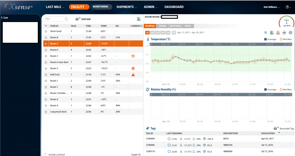 Comprehensive Cold Chain Analytics at Your Fingertips - Xsense